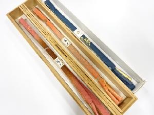 大特価品　未使用品　正絹　高麗　手組帯締め　3本セット